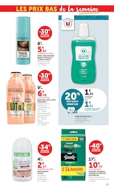 Déodorant en promo dans le catalogue Super U à la page 33