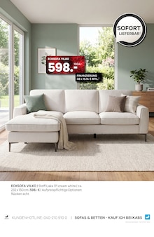 Couch im aktuellen Kabs Prospekt (Bremen) Couch im Kabs Prospekt "ALLES STARK REDUZIERT" mit 20 Seiten (Bremen)