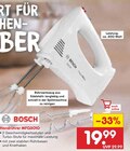 Handrührer MFQ3010 im Angebot bei Netto Marken-Discount in Ulm Handrührer MFQ3010 Angebote von Bosch bei Netto Marken-Discount Ulm für 19,99 €