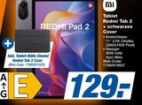 Tablet Redmi Tab 2 + schwarzes Cover bei expert im Geesthacht Prospekt für 129,00 €