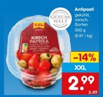 Aktuelle Feinkostlebensmittel Angebote bei Netto Marken-Discount in Stuttgart Aktuelles Antipasti Angebot bei Netto Marken-Discount in Stuttgart ab 2,99 €
