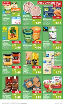 Bio Eis im Kaufland Prospekt "Hier bin ich richtig" mit 75 Seiten (Wuppertal)