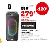 Super U Sainte-Marie - Promo Enceinte Party Box Promo Enceinte Party Box à 279,00 € dans le catalogue Super U à Sainte-Marie