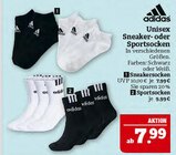 Unisex Sneaker- oder Sportsocken Angebote von adidas bei Marktkauf Görlitz für 7,99 €