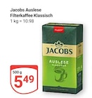 Aktuelle Jacobs Angebote bei GLOBUS in Salzgitter Aktuelles Auslese Angebot bei GLOBUS in Salzgitter ab 5,49 €