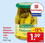 Aktuelle Paprika Angebote bei Netto Marken-Discount in Krefeld Aktuelles Pfefferonen mild Angebot bei Netto Marken-Discount in Krefeld ab 1,39 €