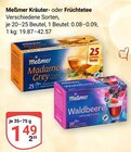 Kräutertee Angebote von Meßmer bei GLOBUS Kempen für 1,49 €