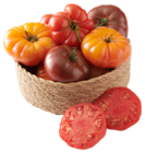 TOMATES CÔTELÉES ROUGES, NOIRES OU JAUNES à Auchan Supermarché dans Colleville-Montgomery TOMATES CÔTELÉES ROUGES, NOIRES OU JAUNES à Auchan Supermarché dans Colleville-Montgomery