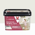 Peinture meuble, carrelage voile de coton satin V33 Rénovation cuisine et bain 2 - V33 - LEROY MERLIN à Nîmes Peinture meuble, carrelage voile de coton satin V33 Rénovation cuisine et bain 2 - V33 en promo chez LEROY MERLIN Nîmes à 49,90 €