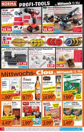 Akkuschrauber Angebot im aktuellen Norma Prospekt auf Seite 12