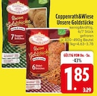 Unsere Goldstücke 7 Roggenbrötchen Angebote von Coppenrath & Wiese bei EDEKA Heidenheim für 1,85 €