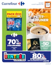 Catalogue Carrefour à Gennevilliers cette semaine, valable du 02/09/2025 au 15/09/2025 Prospectus Carrefour à Gennevilliers, "PETIT-DÉJEUNER", 86 pages de promos valables du 02/09/2025 au 15/09/2025
