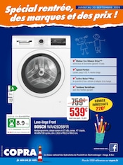 Lave-Linge Angebote im Prospekt "Spécial rentrée, des marques et des prix !" von Copra Lave-Linge Angebote im Prospekt "Spécial rentrée, des marques et des prix !" von Copra auf Seite 1