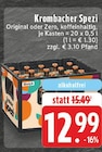 Aktuelle Krombacher Angebote bei E center in Krefeld Aktuelles Spezi Original Angebot bei E center in Krefeld ab 12,99 €