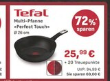 Multi-Pfanne Perfect Touch Angebote von Tefal bei E center Ansbach für 25,99 €