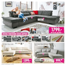 Couch im SB Möbel Boss Prospekt "JETZT WIRD RICHTIG GESPART!" mit 12 Seiten (Göttingen)