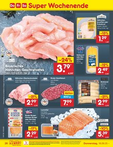 Hackfleisch im aktuellen Netto Marken-Discount Prospekt (Fürth) Hackfleisch im Netto Marken-Discount Prospekt "Aktuelle Angebote" mit 56 Seiten (Fürth)