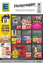 Aktueller EDEKA Prospekt mit Coca Cola, "Aktuelle Angebote", Seite 1