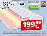 Kaltschaummatratze Luxus von Ergo Dream im aktuellen Segmüller Prospekt für 199,99 €