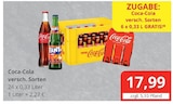 Aktuelles Coca-Cola Angebot bei Getränkewelt Dünnwald in Bergisch Gladbach ab 17,99 €