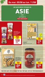 Prix et réduction Epicerie dans le prospectus Aldi en cours Offre Epicerie dans le catalogue Aldi du moment à la page 20