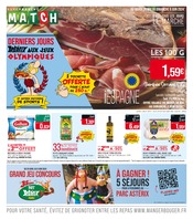 Prospectus Supermarchés Match à La Côte, "C'EST TOUS LES JOURS LE MARCHÉ", 16 pages de promos valables du 28/05/2024 au 09/06/2024