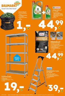 Motoröl im aktuellen Globus-Baumarkt Prospekt (Dortmund) Motoröl im Globus-Baumarkt Prospekt "Immer eine Idee besser" mit 16 Seiten (Dortmund)