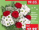 Rosen-Chrysanthemenstrauß im Angebot bei Kaufland in Wiesbaden Rosen-Chrysanthemenstrauß Angebote bei Kaufland Wiesbaden für 12,99 €