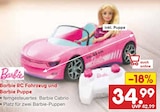 RC Fahrzeug und Barbie Puppe im Angebot bei Netto Marken-Discount in Peine RC Fahrzeug und Barbie Puppe Angebote von Barbie bei Netto Marken-Discount Peine für 34,99 €