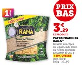 Pates Fraiches - Rana - U Express Pates Fraiches - Rana à 3,29 € dans le catalogue U Express