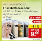Zimmermann Raunheim - Frischhaltedosen-Set Angebot im Prospekt Frischhaltedosen-Set bei Zimmermann im Raunheim Prospekt für 9,99 €