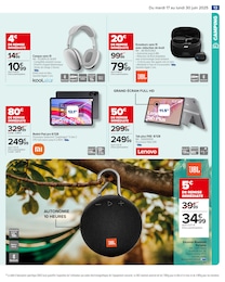 Offre Enceinte Bluetooth dans le catalogue Carrefour du moment à la page 15