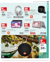 Promos Bluetooth dans le catalogue "SUR UN AIR DE VACANCES" de Carrefour à la page 15 Promos Bluetooth dans le catalogue "SUR UN AIR DE VACANCES" de Carrefour à la page 15
