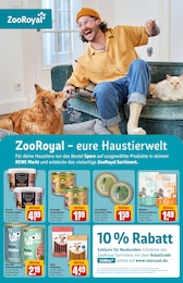 REWE Hundefutter im Prospekt 