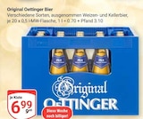 Original Oettinger Bier im Angebot bei GLOBUS in Bensheim Original Oettinger Bier Angebote von Oettinger bei GLOBUS Bensheim für 6,99 €