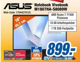 Notebook Vivobook im Angebot bei expert in Frankfurt Notebook Vivobook Angebote von ASUS bei expert Frankfurt für 899,00 €