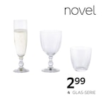 Glas-Serie „Georgia Angebote von Novel bei XXXLutz Möbelhäuser Baden-Baden für 2,99 €