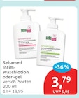 Intim-Waschlotion von Sebamed im aktuellen budni Prospekt
