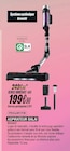 Aspirateur balai RH2037 - ROWENTA - Blanc Brun à Guyancourt Aspirateur balai RH2037 - ROWENTA en promo chez Blanc Brun Guyancourt à 199,90 €