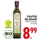 Bio-Olivenöl im Angebot bei EDEKA in Augsburg Bio-Olivenöl Angebote von Creta Vital bei EDEKA Augsburg für 8,99 €