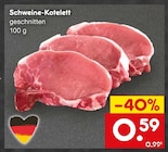 Netto Marken-Discount Bad Lauchstädt - Schweine-Kotelett Angebot im Prospekt Schweine-Kotelett bei Netto Marken-Discount im Bad Lauchstädt Prospekt für 0,59 €