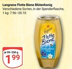 Flotte Biene Blütenhonig im Angebot bei GLOBUS in Mannheim Flotte Biene Blütenhonig Angebote von Langnese bei GLOBUS Mannheim für 1,99 €