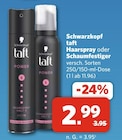 combi Ostrhauderfehn - taft Haarspray Angebot im Prospekt taft Haarspray bei combi im Ostrhauderfehn Prospekt für 2,99 €