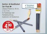 Garten- & Handfackel im aktuellen V-Markt Prospekt für 4,99 €