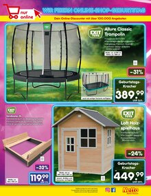 Trampolin im Netto Marken-Discount Prospekt "Aktuelle Angebote" mit 60 Seiten (Stuttgart)