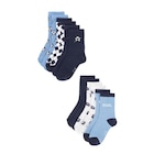 SUR TOUS LES LOTS DE 6 CHAUSSETTES BÉBÉ ET ENFANT - TEX BASIC - Carrefour à La Rochelle SUR TOUS LES LOTS DE 6 CHAUSSETTES BÉBÉ ET ENFANT - TEX BASIC en promo chez Carrefour La Rochelle