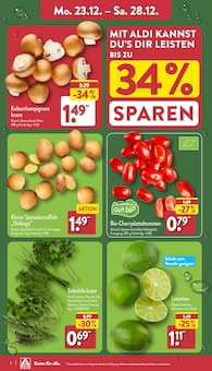 Kartoffeln Angebot im aktuellen ALDI Nord Prospekt auf Seite 2