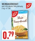Weinsauerkraut im Marktkauf Prospekt Weinsauerkraut von Gut & Günstig im aktuellen Marktkauf Prospekt für 0,79 €