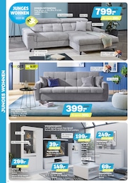 Couch Angebot im aktuellen Möbel Kraft Prospekt auf Seite 12
