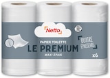 Papier toilette premium blanc x6 - NETTO - Netto Papier toilette premium blanc x6 - NETTO à 1,94 € dans le catalogue Netto
